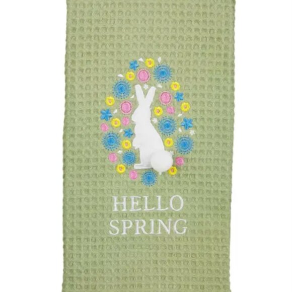 Set/3 Spring Hand Towels - Picture 5 of 6